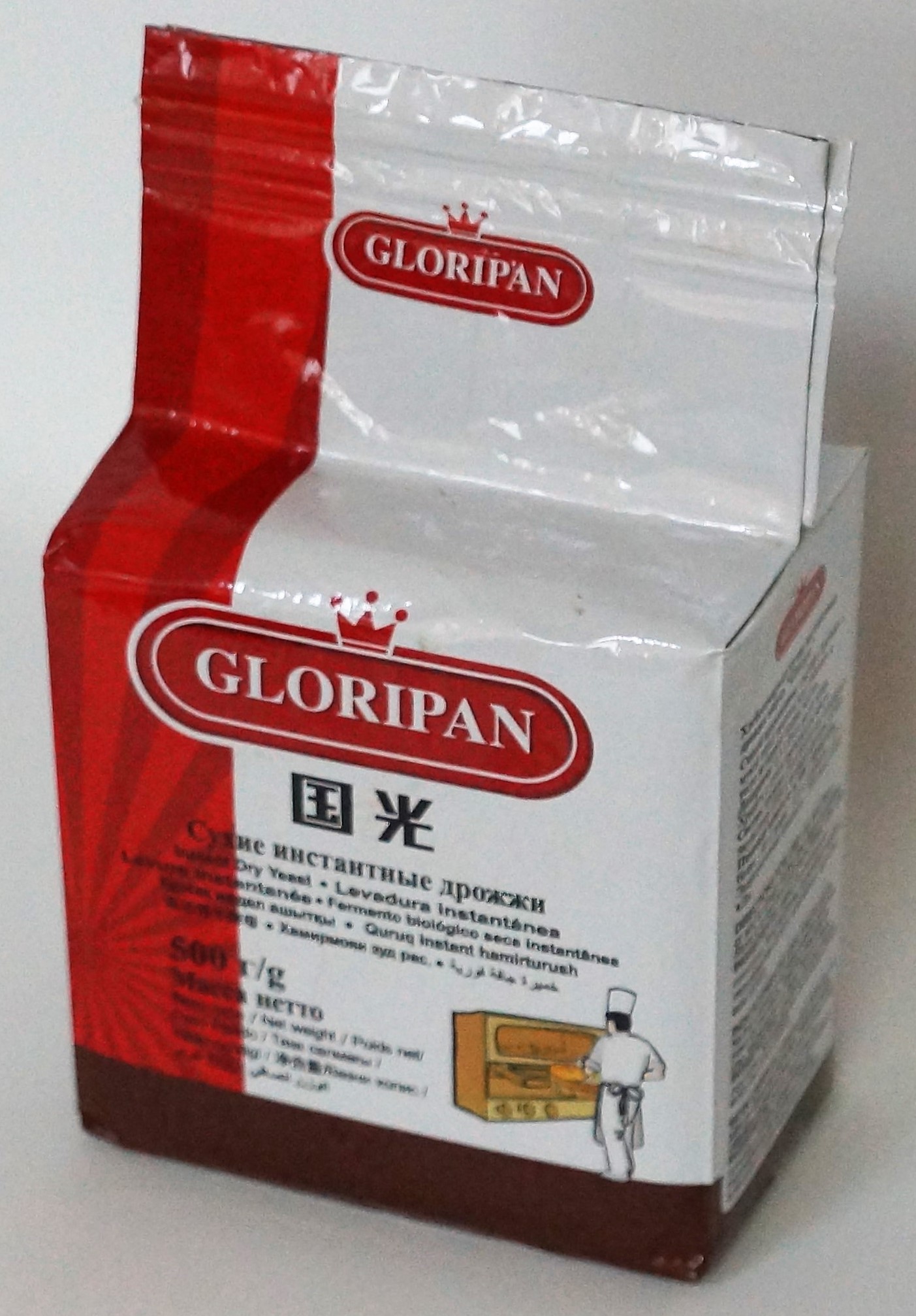 Дрожжи сухие инстантные GLORIPAN (малосладкие)